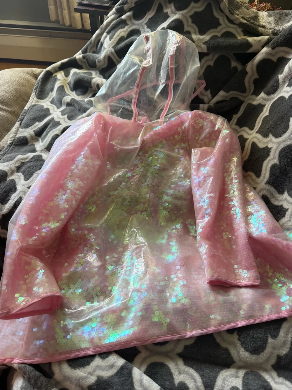 Disney Pink Princess Name-Print Fabric